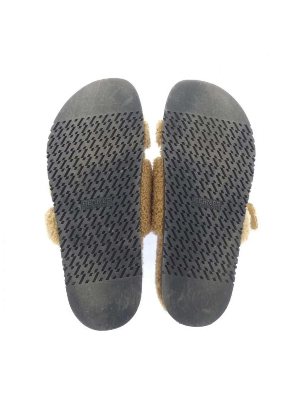 Hermes Chypre Sandals Brown